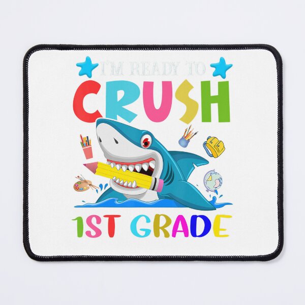 Item preview, I'm Ready To Crush 1st Grade Shark Boys Kids Back To School . designed and sold by HerbertKuhn112.
