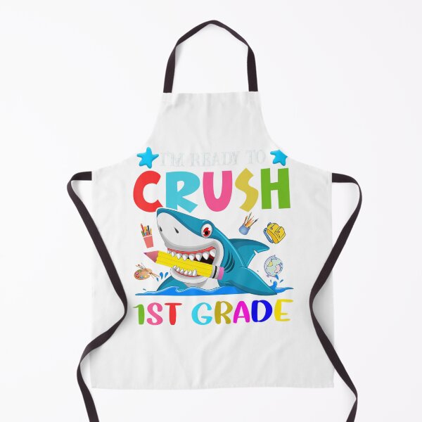 Item preview, I'm Ready To Crush 1st Grade Shark Boys Kids Back To School . designed and sold by HerbertKuhn112.