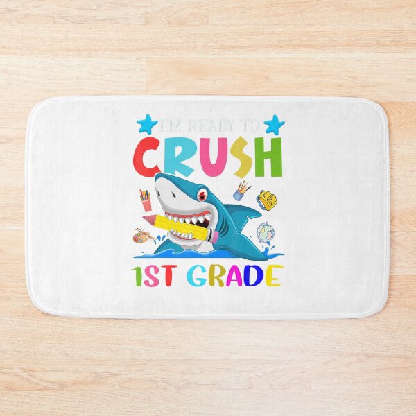 Item preview, I'm Ready To Crush 1st Grade Shark Boys Kids Back To School . designed and sold by HerbertKuhn112.