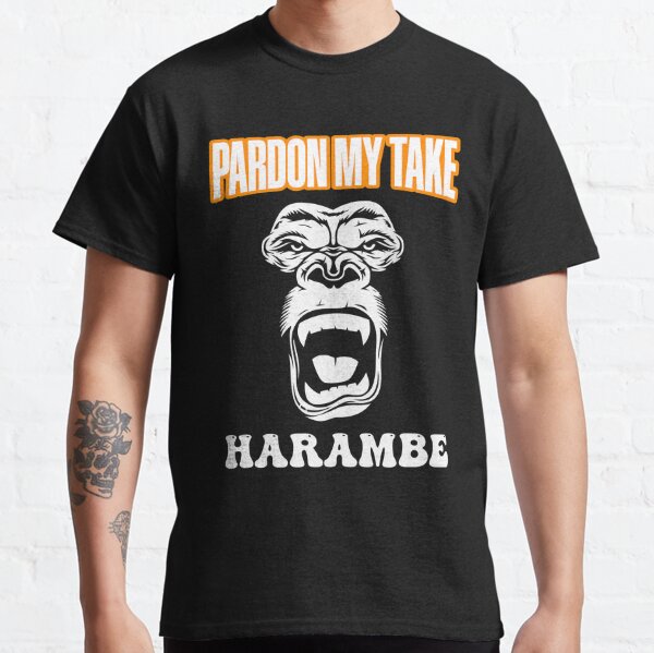 Barstool Harambe Pardon My Take Essential Shirt