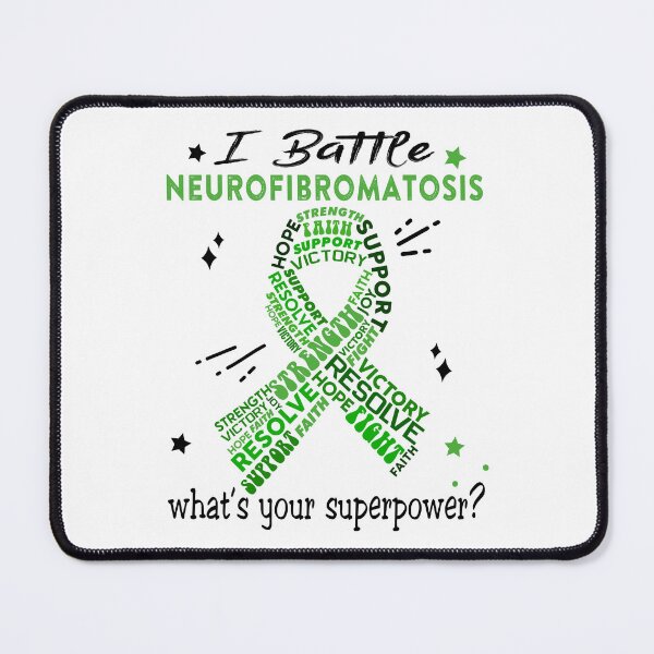 Item preview, Neurofibromatosis Warrior, I Battle Neurofibromatosis What's Your Superpower? designed and sold by Greggwillard.