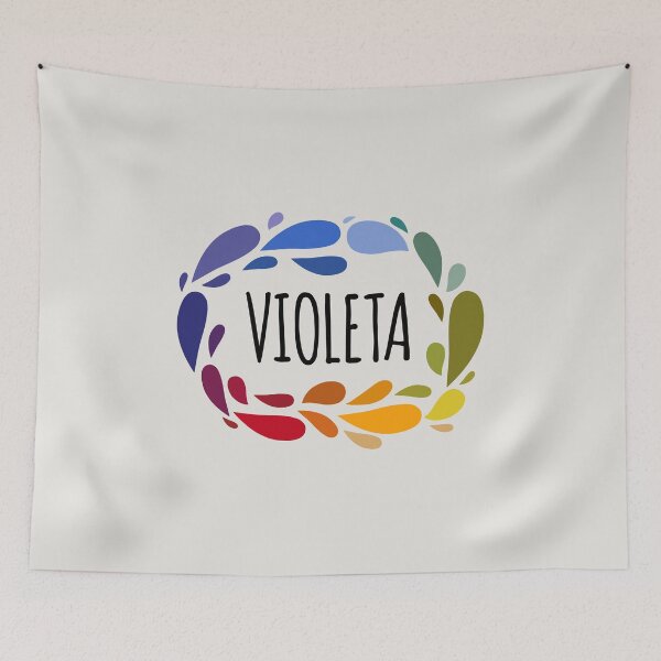 Item preview, Violeta Name Cute Colorful Gift Named Violeta designed and sold by kindxinn.