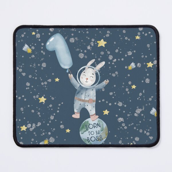 Item preview, Born to be Boss! Future Space Explorer. Happy 1-st Birthday! Birthday Boy,Birthday Girl. designed and sold by Miri-amI.