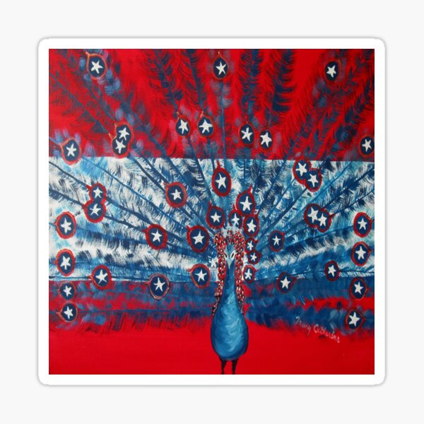 Item preview, The Rebel Peacock designed and sold by Mary Frankenfield.
