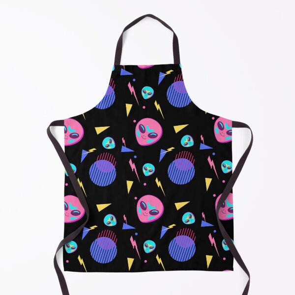 Item preview, 80s alien pattern designed and sold by CameleonDesign.