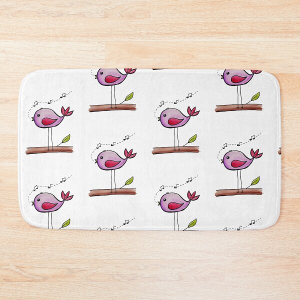 Item preview, Singing Bird Watercolor designed and sold by kmstudio.