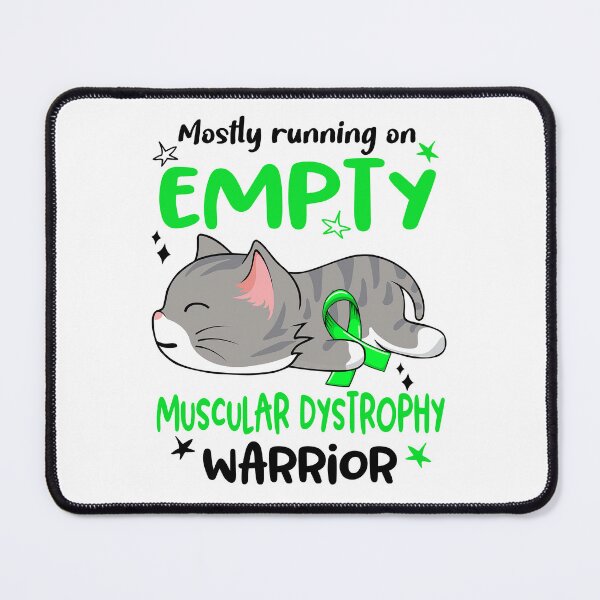 Item preview, Muscular Dystrophy Awareness, Mostly Running on Muscular Dystrophy Warrior designed and sold by Tammyilaria.
