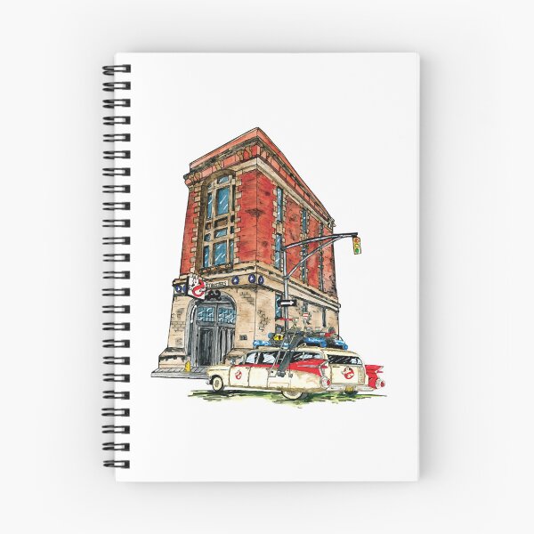 Item preview, Ecto- 1  Firehouse, Hook & Ladder Company 8 T-Shirt designed and sold by ConradIbernia.