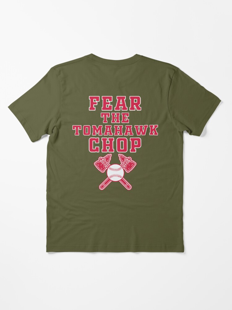 Whimsical Thinker Fear The Tomahawk Chop 1871 Long Sleeve T-Shirt