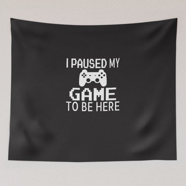 Item preview, I Paused My Game To Be Here Essential T-Shirt designed and sold by LenaKuh.