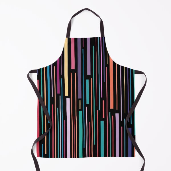 Item preview, Colorful vertical stripes with black background designed and sold by TheCosmoWest.