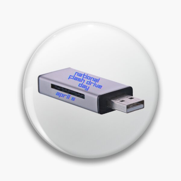 Item preview, National Flash Drive Day April 5 designed and sold by brady4415.