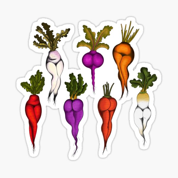Sexy roots Glossy Sticker