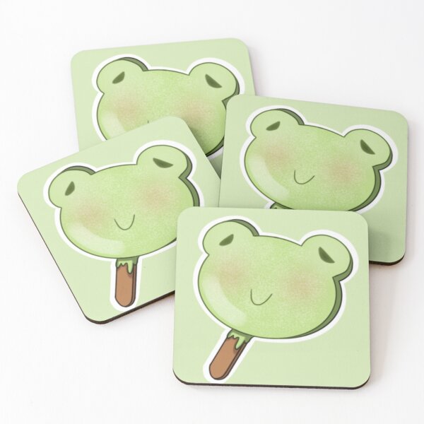 Item preview, Cute Froggy Green Avocado Ice Cream designed and sold by KatchieMenchy.
