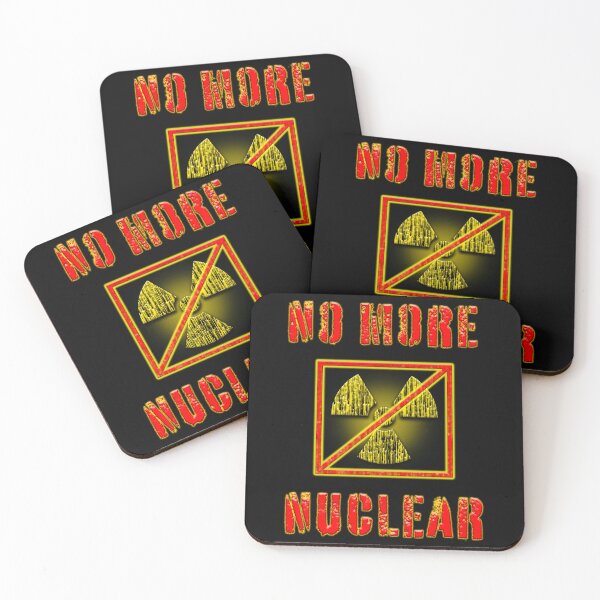 Item preview, No More Nuclear designed and sold by EdgyDesignForU.