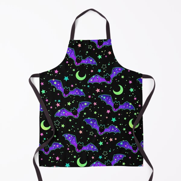 Bats, Starry Night Apron