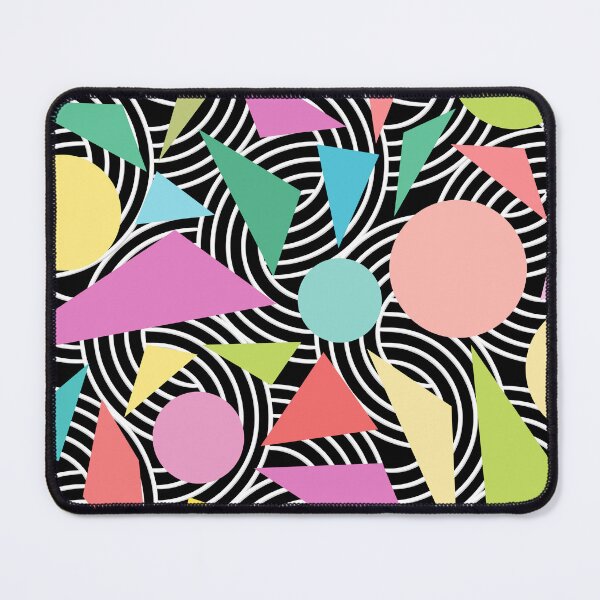 Item preview, Colorful summer memphis with black background designed and sold by TheCosmoWest.