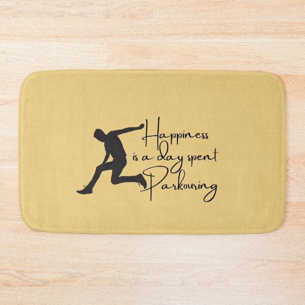 Item preview, happiness is a day spent parkouring designed and sold by artidesgn.