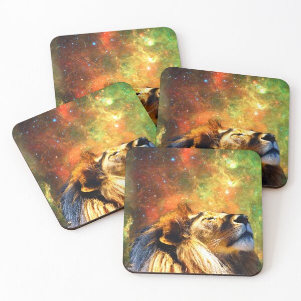 Item preview, Majestic Space Lion designed and sold by CosmicBee.