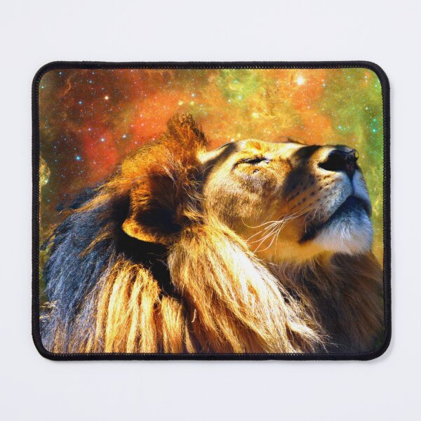 Item preview, Majestic Space Lion designed and sold by CosmicBee.
