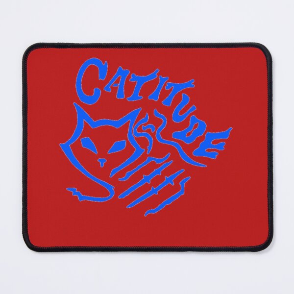 Item preview, Cattitude (blue) designed and sold by Altasdesigner  (OW).