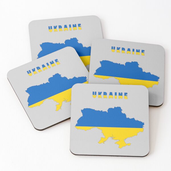 Item preview, Ukrainian Flag inside Map of Ukraine  designed and sold by mashmosh.