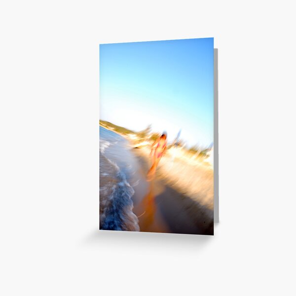 blurrrrr Greeting Card