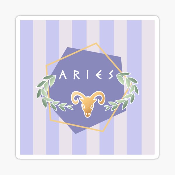 Aries Sticker