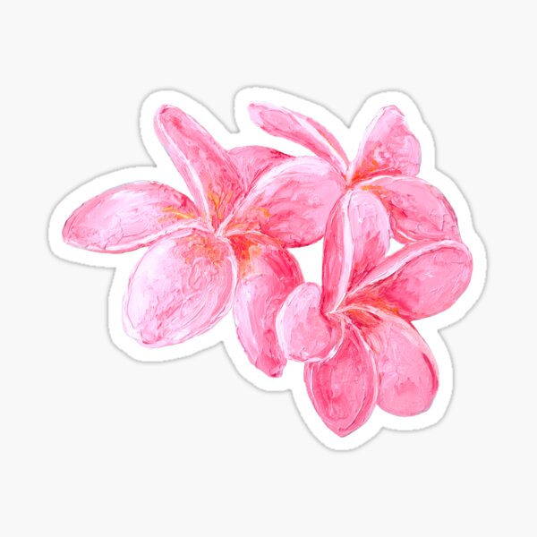 Item preview, Pink Frangipani designed and sold by MatsonArtDesign.