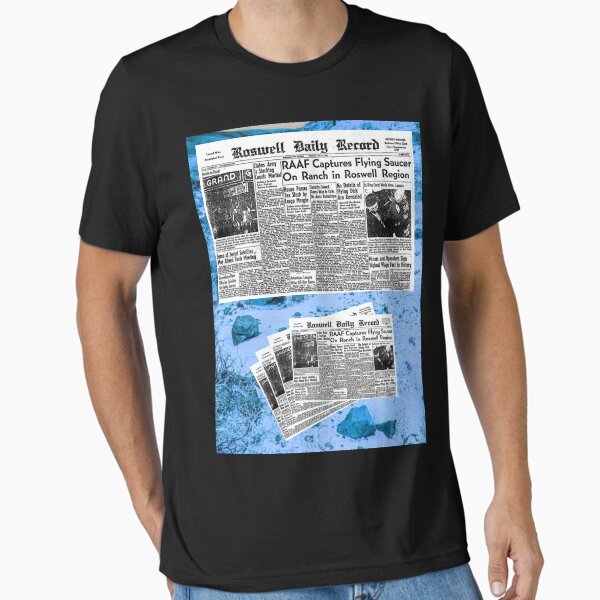 Item preview, "Roswell UFO July 8th, 1947"- Newspaper designed and sold by TeaMugPhrases.