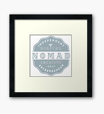 Digital Nomad - Independent Digital Nomad Creative Entrepreneur Framed Print