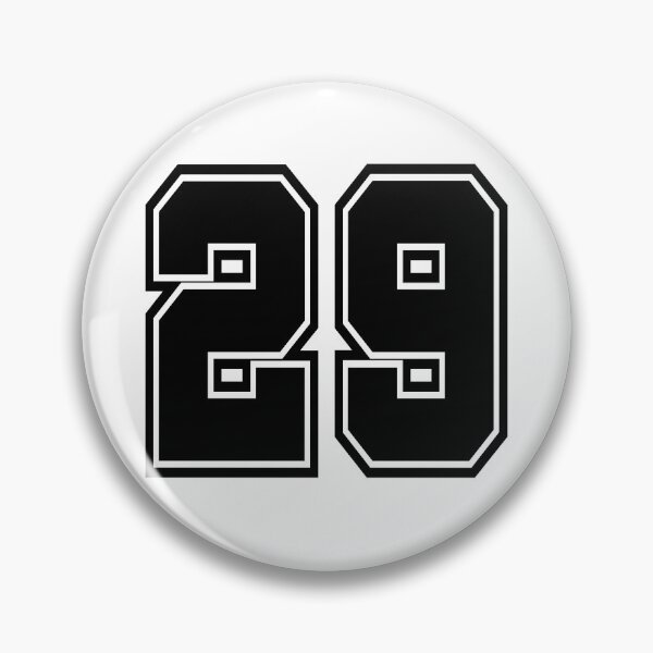 Item preview, 29 shirt number number college style designed and sold by GeogDesigns.