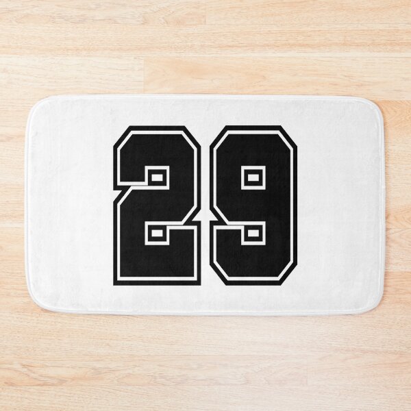 Item preview, 29 shirt number number college style designed and sold by GeogDesigns.