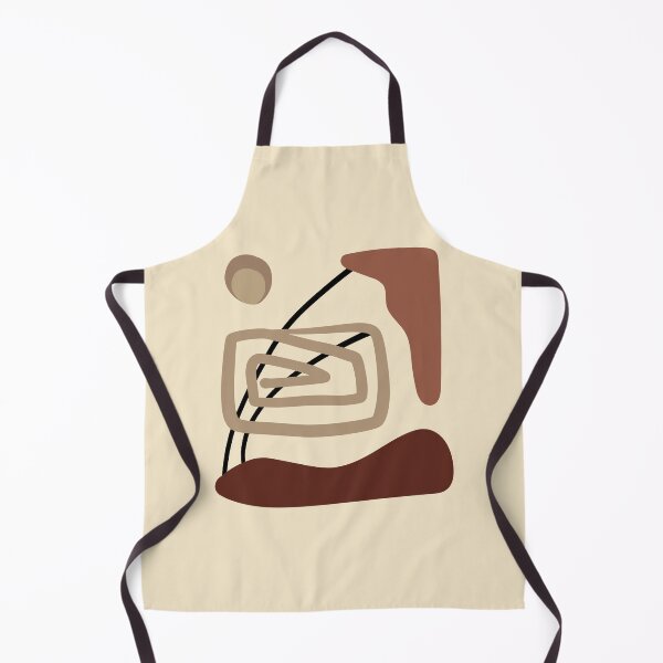 Item preview, Minimal Modern Abstract Shapes Warm Tones Design designed and sold by zedonee.