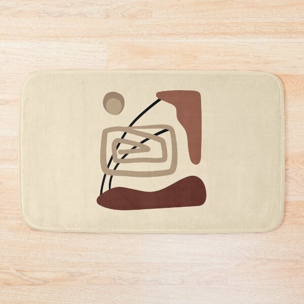 Item preview, Minimal Modern  Abstract Shapes  Warm Tones  Design designed and sold by zedonee.