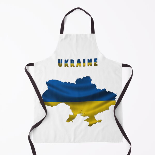 Item preview, Wavy Ukrainian Flag inside Map of Ukraine designed and sold by mashmosh.