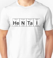 Camiseta unisex Tabla Periódica Hentai