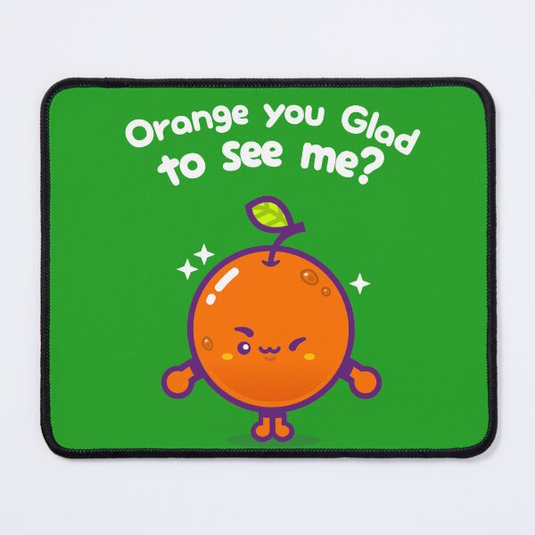 Item preview, Orange You Glad To See Me? (Mini) designed and sold by ArigatoDesigns.