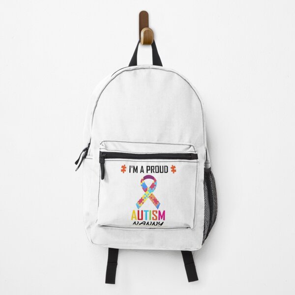 Item preview, I'm A Proud Nanny Autism Awareness Autistic Heart For Autism Awareness Month designed and sold by beunique5.