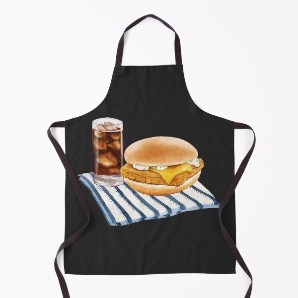Item preview, Crispy Fish Burger and Soft Drink designed and sold by Alicia Chee.