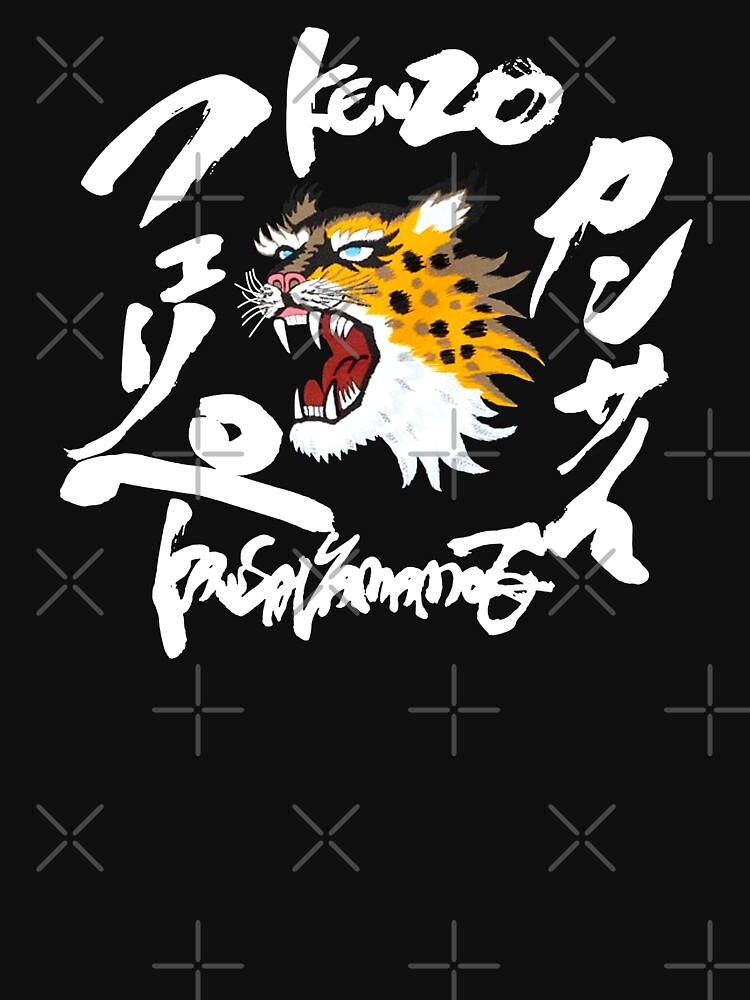 Kenzo Black Kansai Yamamoto Edition Three Tigers Hoodie Kenzo