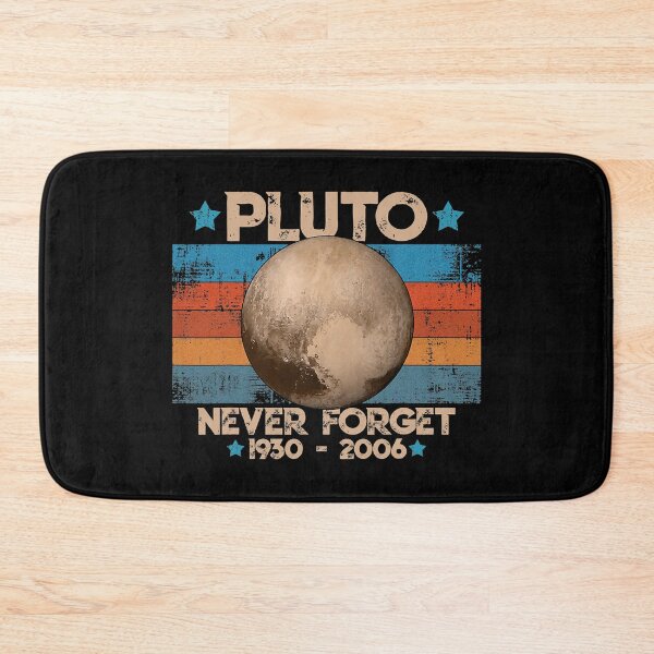 Item preview, Vintage Never Forget Pluto Nerdy Astronomy Space Science designed and sold by SanaiColton.