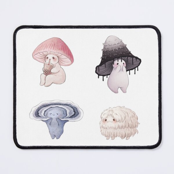 Item preview, Four lovley Mushrooms Friends  designed and sold by Fairydrop.