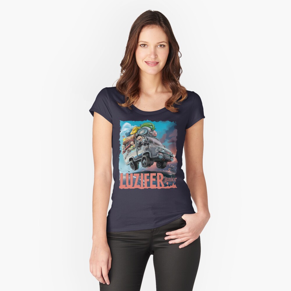 Artikel-Vorschau von Tailliertes Rundhals-Shirt, designt und verkauft von LuziferJunior.