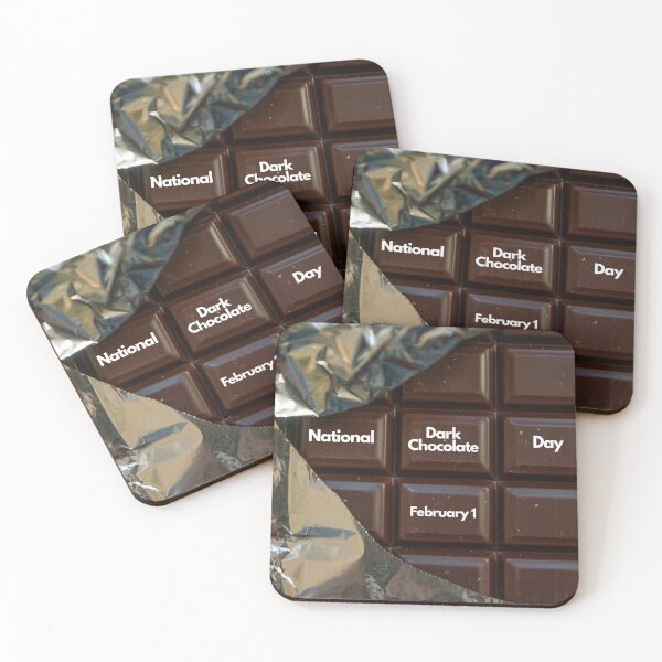 Item preview, National Dark Chocolate Day February 1 designed and sold by brady4415.