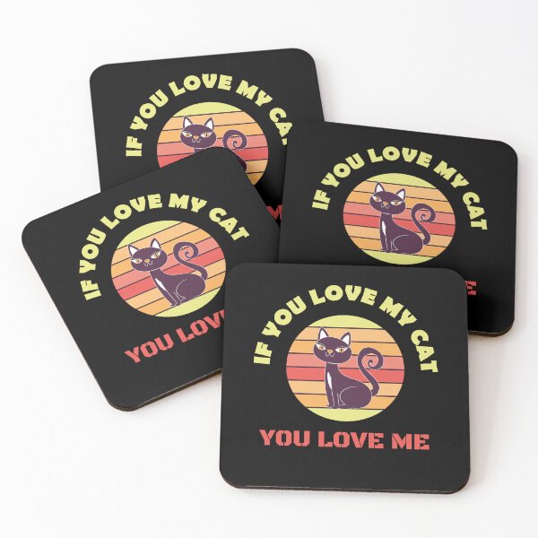Item preview, funny cat quotes 2022, if you love my cat, you love me 2022, love cat quotes 2022 designed and sold by BEE-CREATIVO.