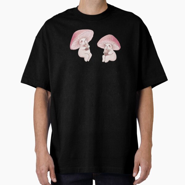 Item preview, Mycena Mushrooms with Boba Tea designed and sold by Fairydrop.