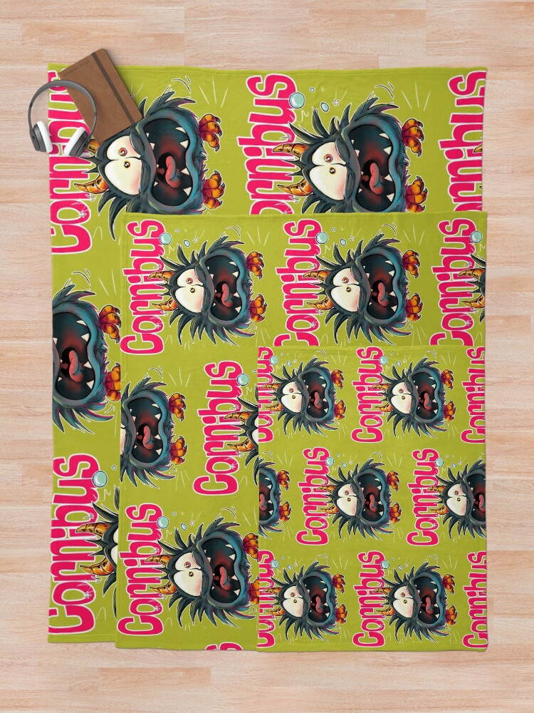 Thumbnail 5 von 6, Fleecedecke, CORNIBUS SCHLUCKAUF designt und verkauft von LuziferJunior.