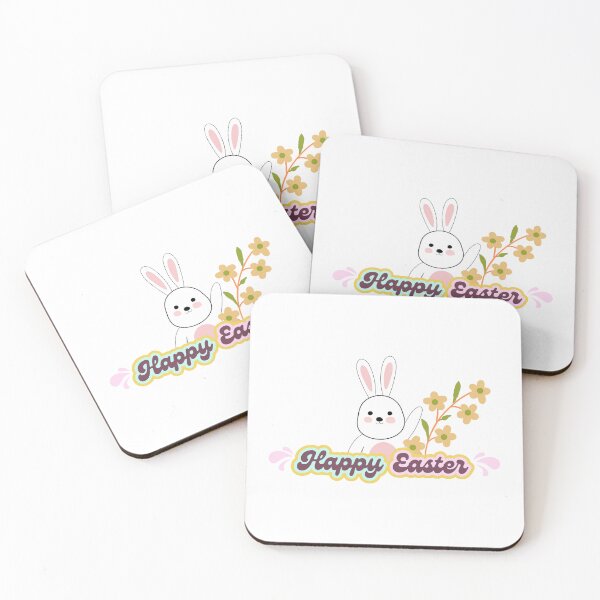 Item preview, Happy Easter Fun Retro Pastel Easter Bunny - Easter Typography designed and sold by Cawaiico.