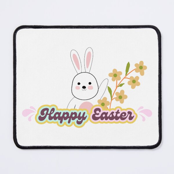 Item preview, Happy Easter Fun Retro Pastel Easter Bunny - Easter Typography designed and sold by Cawaiico.